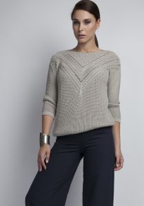 Sweter Damski Model Penny SWE041 Grey