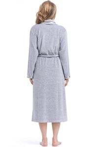 Szlafrok Damski Model SWA.1078 Grey Melange