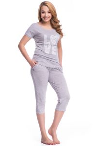 Piżama Damska Model PW.7031 Grey Melange