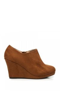 ZAMSZOWE BUTY NA KOTURNIE  CNB2003-17C