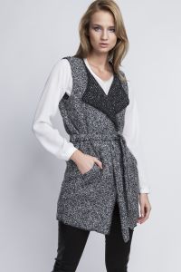Kamizelka Damska Model KM 102 Grey
