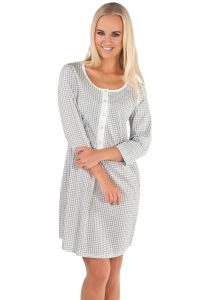Koszula Nocna Model Liza r.3/4 Grey