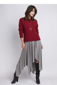 Sweter SWE089 Bordaux