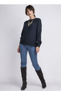 Sweter SWE089 Dark Blue
