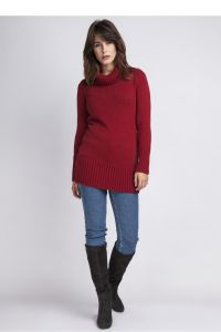 Sweter SWE074 Bordaux