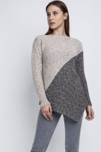 Sweter SWE053 Brązowy