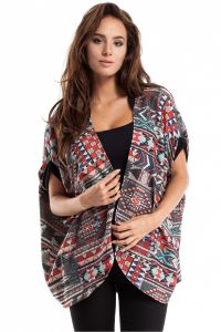 Sweter Damski Model MOE268 Boho Multicolor