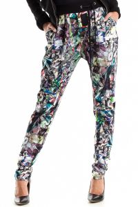 Spodnie Damskie Model MOE266 Geometria Multicolor