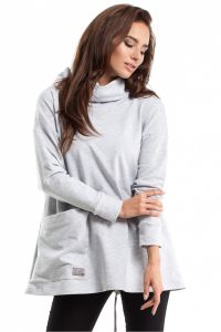 Bluza Damska Model MOE260 Popiel