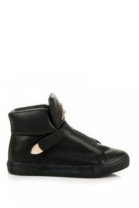WYSOKIE TRAMPKI NA RZEP Czarny CNBAN-51B