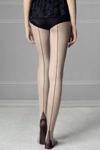 Rajstopy Wzorzyste Model Sin 20 den Linen