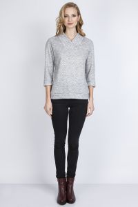 Bluzka Model BLU127 Grey