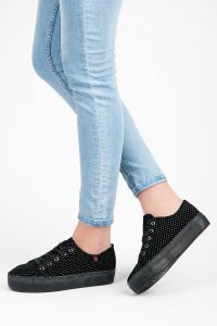 WELUROWE BUTY SPORTOWE Czarny CNBK1560701NE