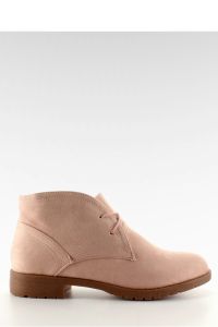 WIOSENNE SZTYBLETY SZNUROWANE NC28 PINK