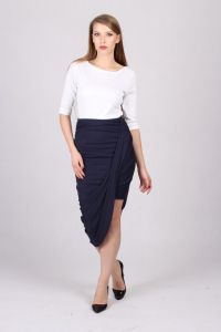Spódnica model Sp10 Navy