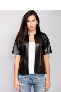 Elegancki kardigan o prostym kroju MM3008 Black