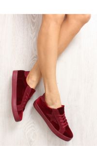 AKSAMITNE TRAMPKI BL70P WINE RED