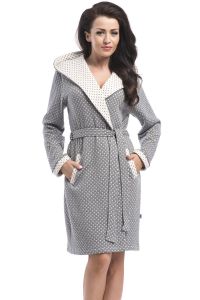 Szlafrok Damski Model SGW.8030 Dark Grey