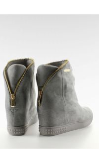 ZAMSZOWE SNEAKERSY UKRYTY KOTURN 1133 D. GREY
