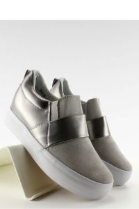 SLIPONY NA UKRYTYM KOTURNIE 2018-18 L. GREY