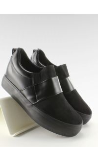 SLIPONY NA UKRYTYM KOTURNIE 2018-18 BLACK