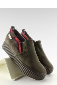 CREEPERSY SLIPON Z PASKAMI 2018-47 BLACK GREEN
