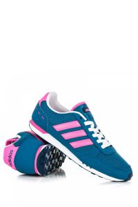 ADIDAS CITY RACER W Niebieski