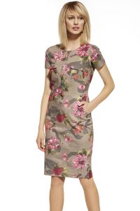 Sukienka Model 230027 Beige/Pink