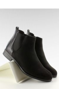 GŁADKIE SZTYBLETY DAMSKIE 168-101 BLACK