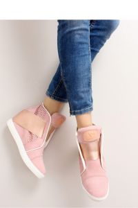 SNEAKERSY Z BIAŁYMI LAMÓWKAMI 1142 PINK