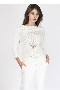 Sweter SWE107 Ecru