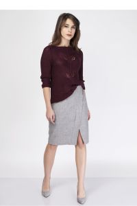 Sweter SWE107 Bordaux