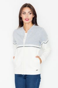 Bluza Damska Model M512 Ecru/Grey