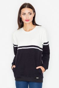 Bluza Damska Model M511 Black/Ecru