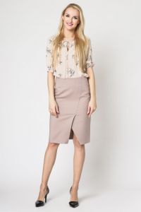 Spódnica damska model J 37 beige