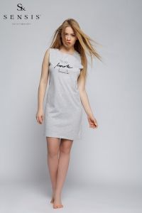 Koszula Nocna Model Never Grey Melange