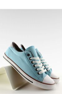 TRAMPKI DAMSKIE LICOWE WYKOŃCZENIE BL63 BLUE