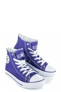WYSOKIE TRAMPKI NEW AGE Fioletowy CNB082PU