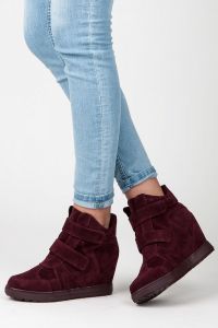ZAMSZOWE SNEAKERSY NA RZEPY  CNBJ0092CL