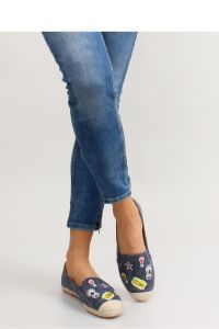 ESPADRYLE Z NASZYWKAMI JH21P D. BLUE