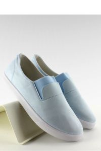 ZAMSZOWE SLIPONY Z GUMA BL91P BLUE