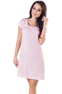 Koszula Nocna Model Ksena kr.r. Pink