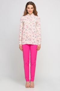 Koszula Damska Model K104 Jaskółki Pink