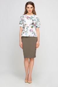 Spódnica Model SP115 Khaki