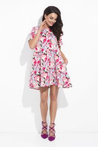 Sukienka Model Phlox Flower S03D Pink