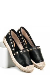 ESPADRYLE Z ?WIEKAMI Czarny CNB7372B