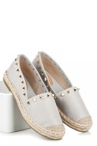 ESPADRYLE Z ?WIEKAMI Szary