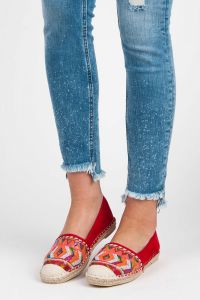ZAMSZOWE ESPADRYLE Z CEKINAMI  CNB988-13R