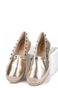 Z?OTE ESPADRYLE Z D?ETAMI CNBLX05GO