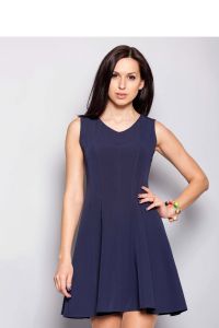 Sukienka dopasowana do sylwetki MM1028 Blue